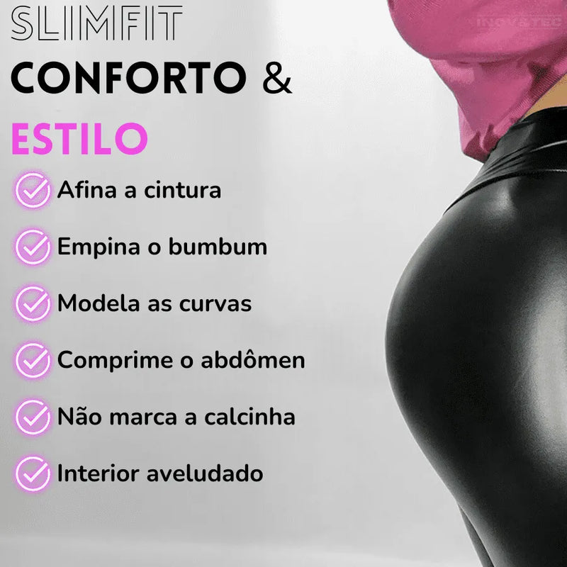 Calça Leggin Térmica Flanelada Cintura Alta SlimFit | COMPRE 1 LEVE 2 - Modela o Corpo e Reduz a Cintura