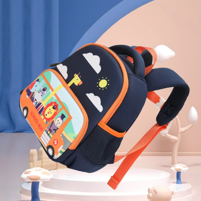 Mochila Infantil à Caminho da Escola - Desenhos Divertidos Para Seu Pequeno Sorrir