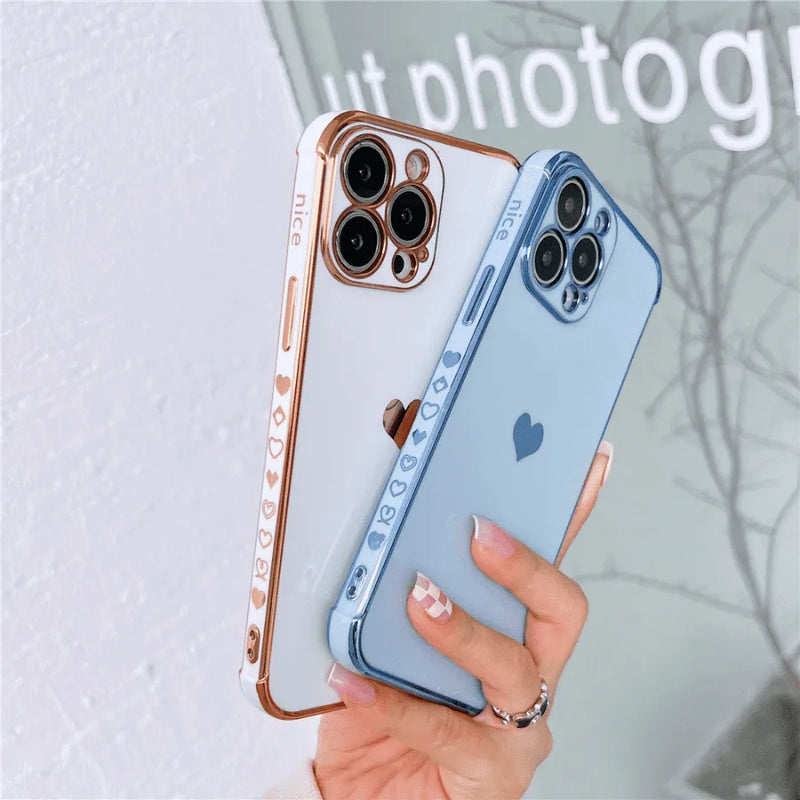 Capinha Iphone Love Heart - Case de Alta Proteção e Resistência