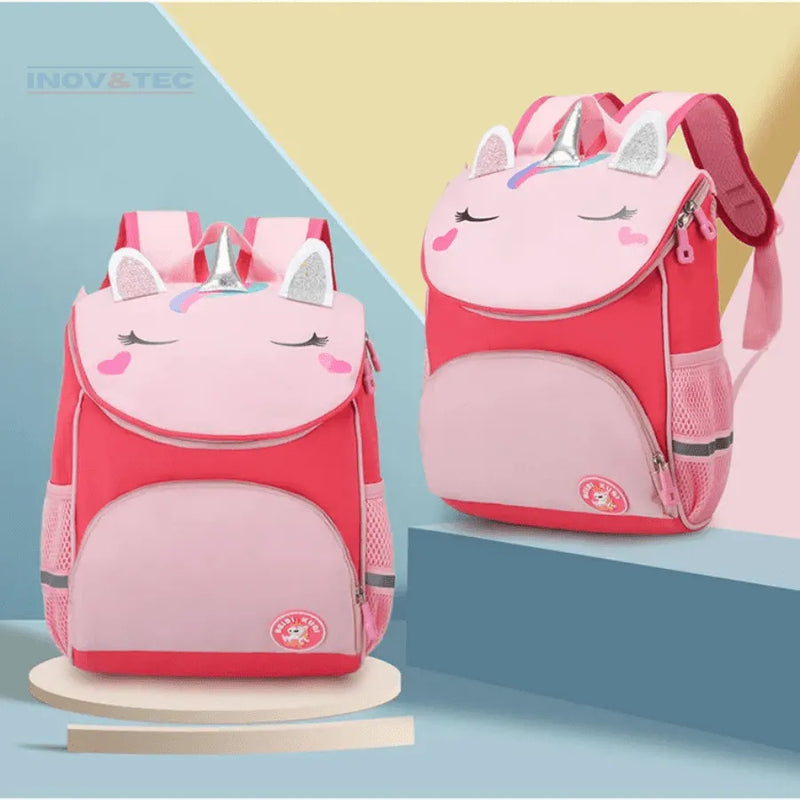 Mochila Infantil Temática Mundo dos Dinossauros - Conforto Que Parece Ser de Outro Mundo