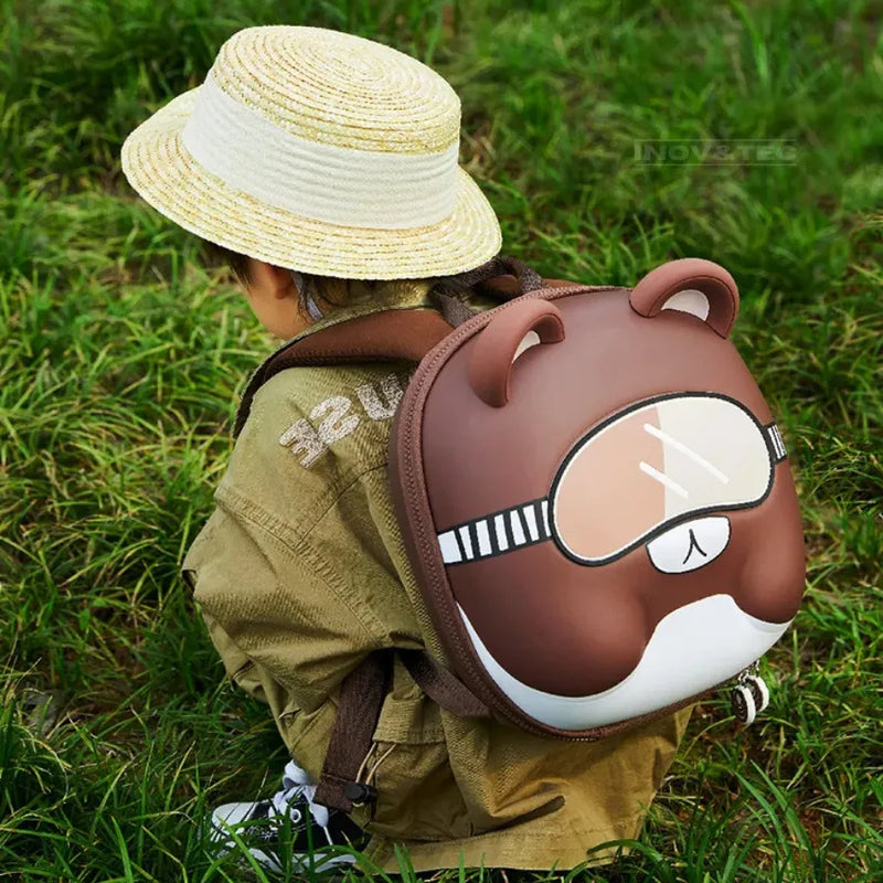 Mochila Infantil Temática de Bichinhos - Seu Filho Feliz em Ir Para a Escola