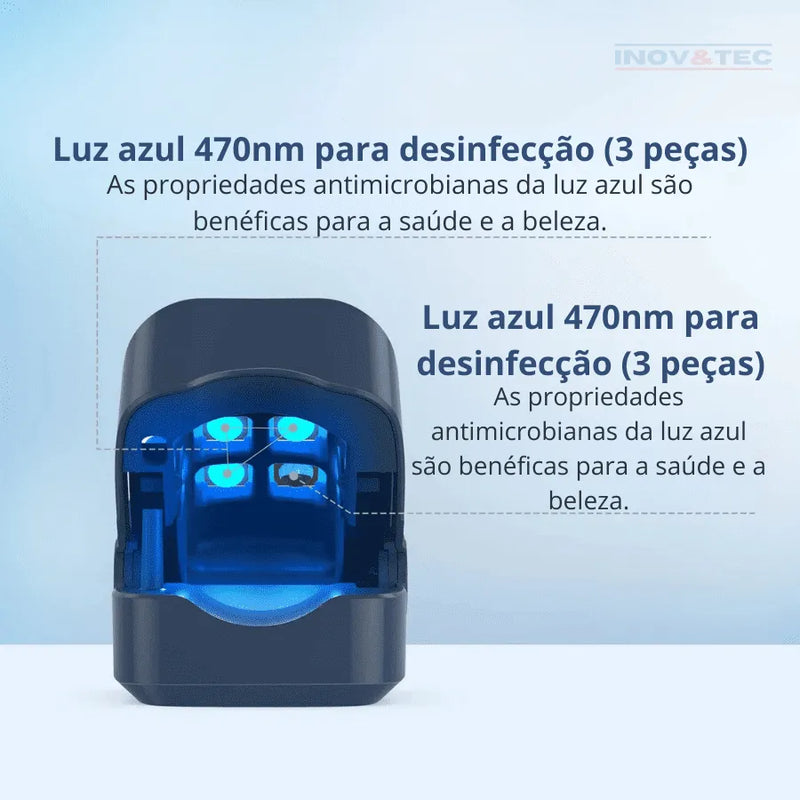 Dispositivo De FotoTerapia Ultra Violeta FreshNail - Tratamento Eficiente Para Doenças e Fungos De Unhas [QUEIMA DE ESTOQUE ULTIMAS UNIDADES - 50% De Desconto]