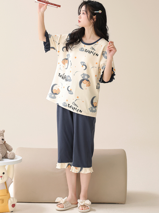 Pijama Feminino Sleep Diversity - Conjunto Shorts e Camisa em Algodão | Conforto Absoluto