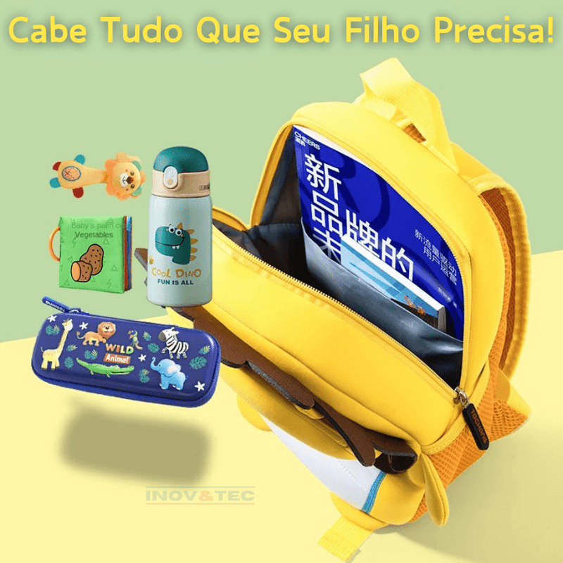 Mochila Infantil Amiguinhos da Floresta - Ir Para a Escola Pode Ser Mais Divertido