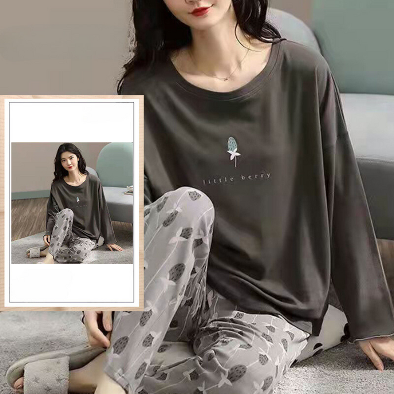 Pijama Feminino GentleTouch - Conjunto Com Calça e Camisa Longa em Tecido Lightness | Macio, Confortável e Quentinho
