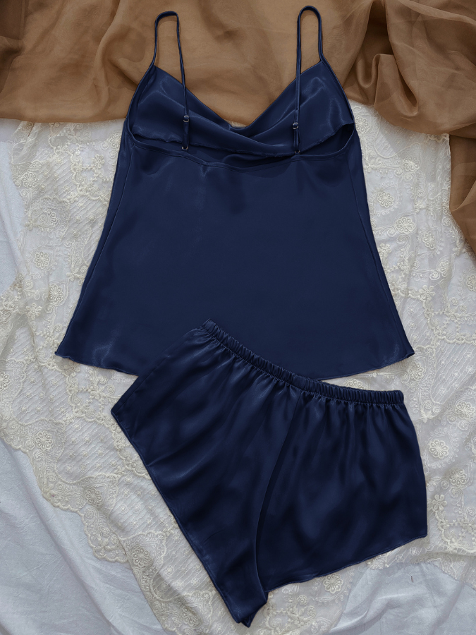 Pijama Feminino Sweet Comfort - Conjunto BabyDoll e Shorts Fresquinho LooseFit | Tecido Super Macio e Confortável
