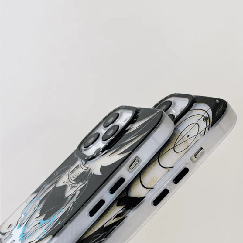 Capinha de Celular para IPhone Holográfica Naruto