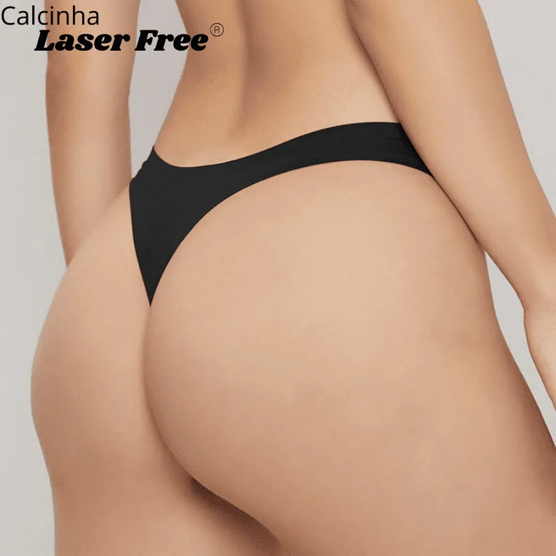 Calcinha Premium sem Costura a Laser e Confortável Laser Free [PAGUE 4 e LEVE 7]