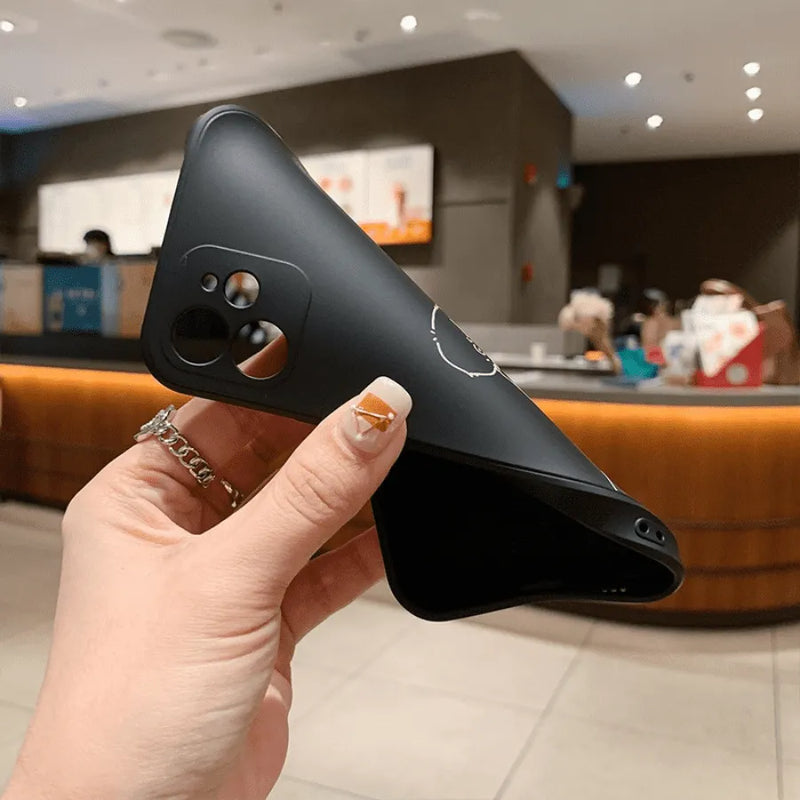 Capinha Iphone Casal "Segura Meu Beijo"  - Case de Alta Proteção e Resistência