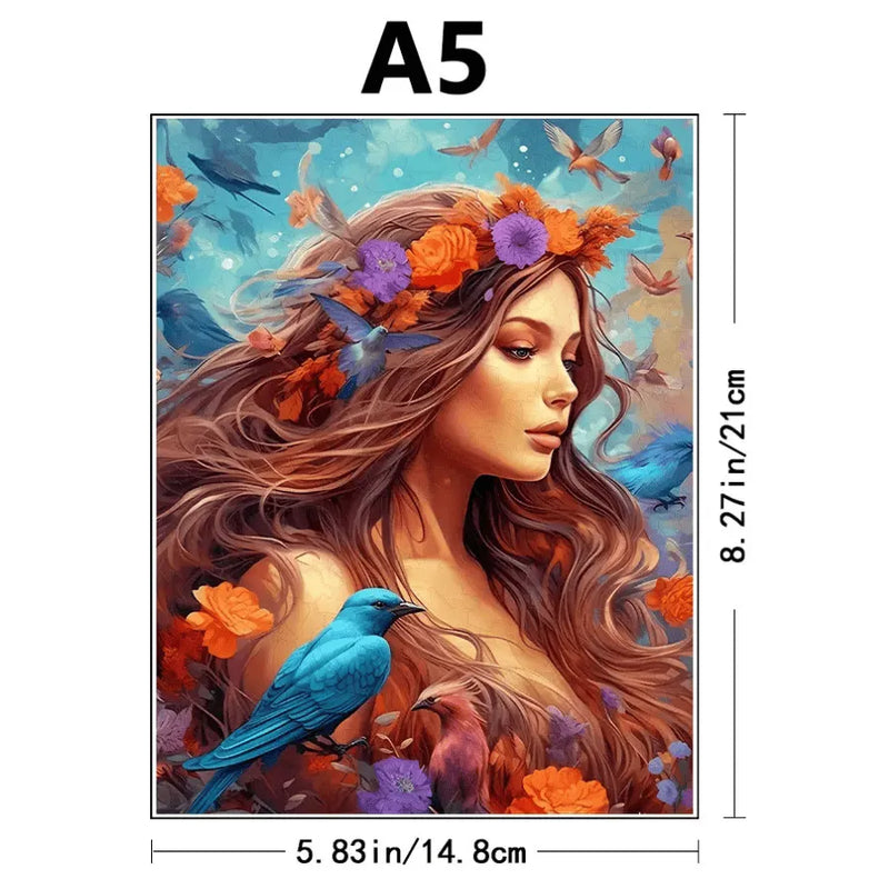 Quebra-Cabeça De Madeira Inova WOOD PUZZLE - Mãe Natureza | Diversão Com Diversos Benefícios Para Crianças e Idosos