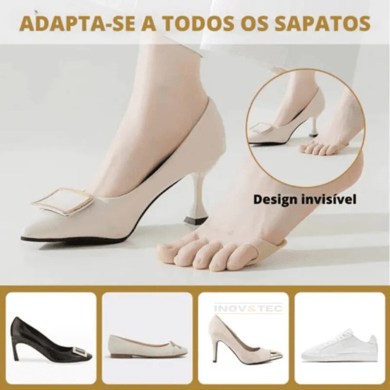 Nuvem Feet - Almofada Terapêutica para Pés - Salto Alto e Sapatos Confortáveis Como Nunca - ÚLTIMO DIA NA PROMOÇÃO [PAGUE 1 PAR LEVE 3]