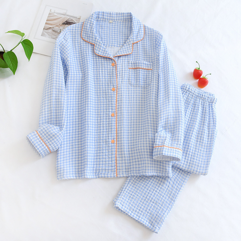 Pijama Feminino Pure Cotton - Conjunto Com Calça e Camisa Longa 100% em Algodão | Macio, Leve e Super Confortável