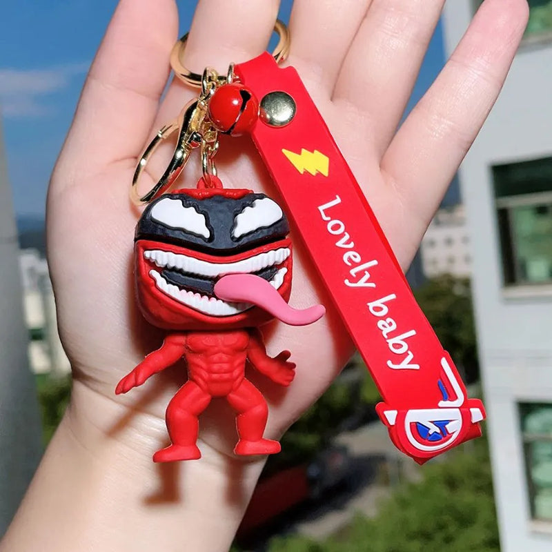 Chaveiro Super Heroes em Silicone Marvel DC Quality