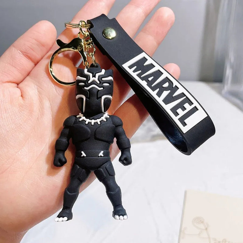 Chaveiro Super Heroes em Silicone Marvel DC Quality