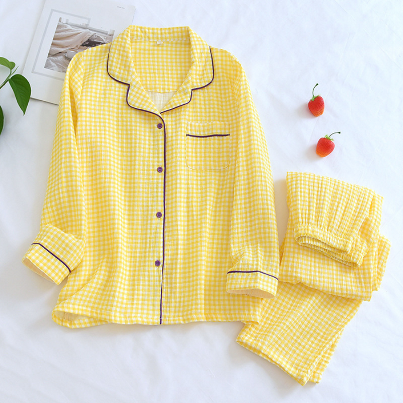 Pijama Feminino Pure Cotton - Conjunto Com Calça e Camisa Longa 100% em Algodão | Macio, Leve e Super Confortável