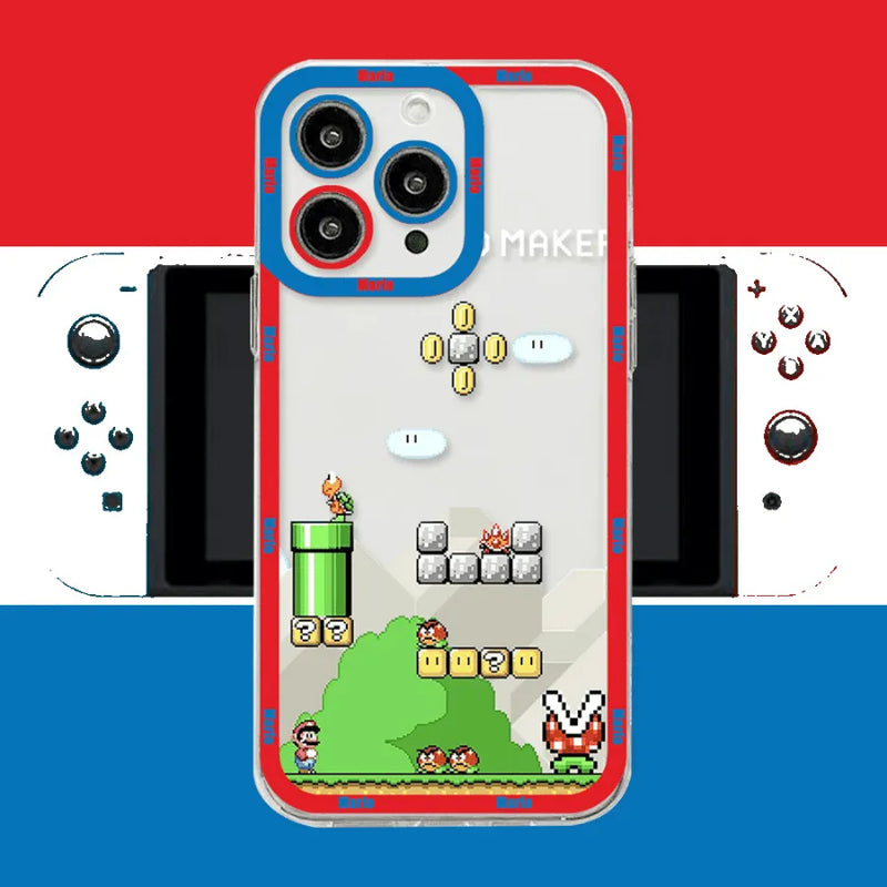 Capinha IPhone Mario Nintendo - Case De Alta Proteção e Resistência Para um Fã de Video Games