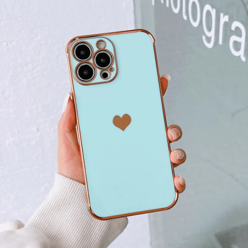 Capinha Iphone Love Heart - Case de Alta Proteção e Resistência