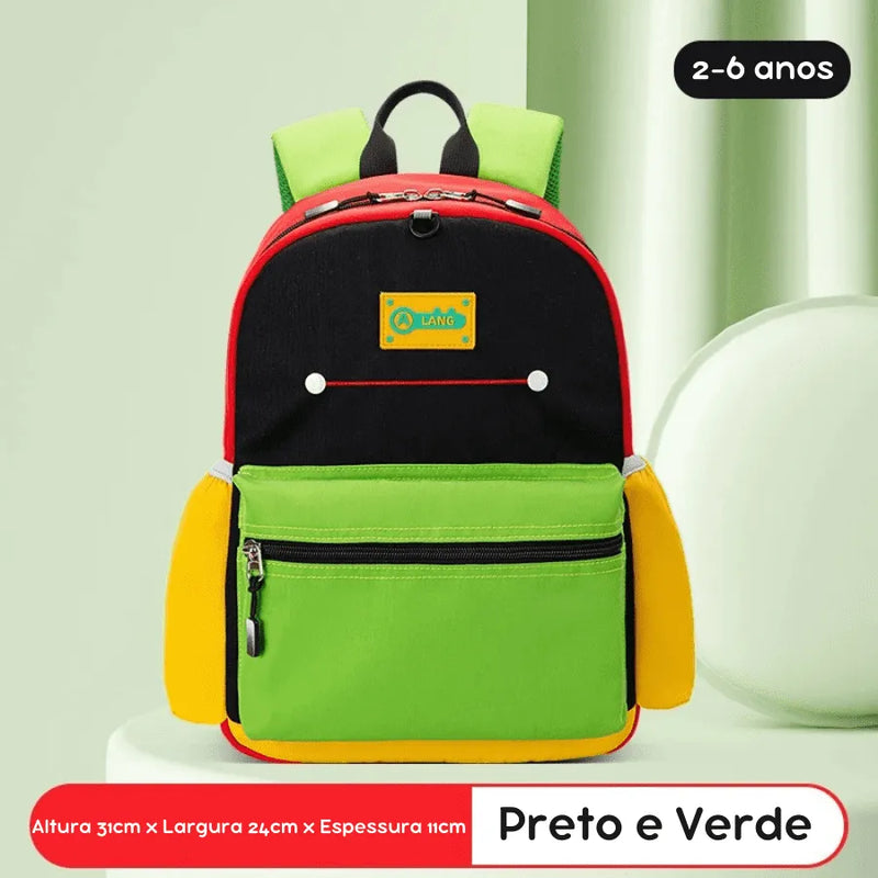 Mochila Infantil Estudo Divertido - Aprender Pode Ser Bem Mais Legal