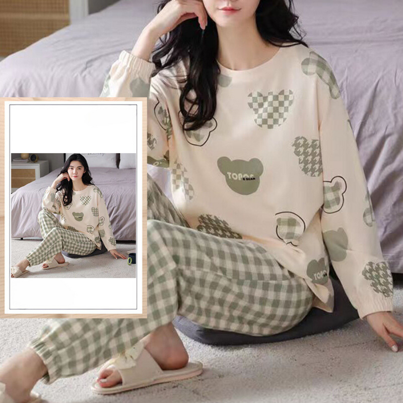 Pijama Feminino GentleTouch - Conjunto Com Calça e Camisa Longa em Tecido Lightness | Macio, Confortável e Quentinho