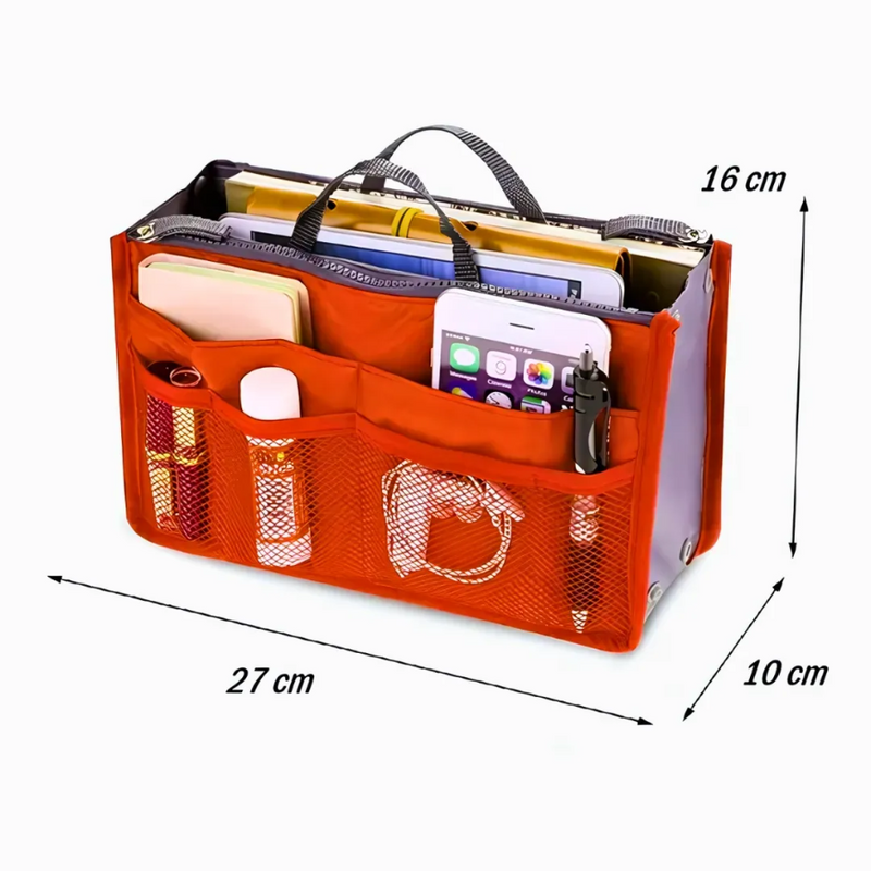 Kit com 2 Organizadoras de Bolsas com Diversos Bolsos