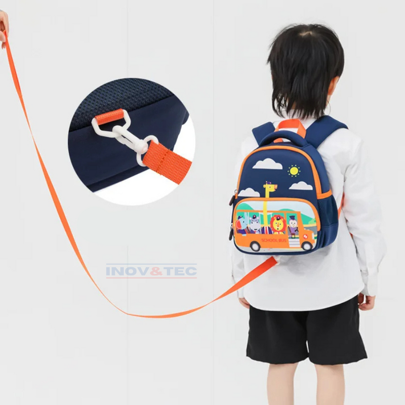 Mochila Infantil à Caminho da Escola - Desenhos Divertidos Para Seu Pequeno Sorrir