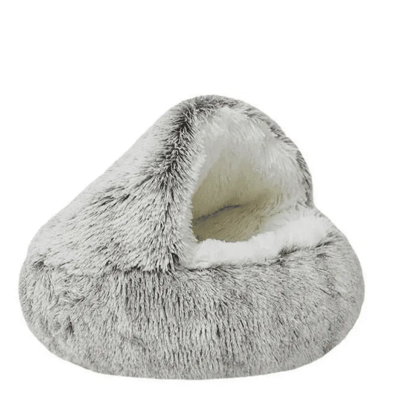 Cama PetPelúcia Original - Cama Para Pet Estilo Caverna Feita de Pelúcia | Conforto Máximo Para Seu Melhor Amigo