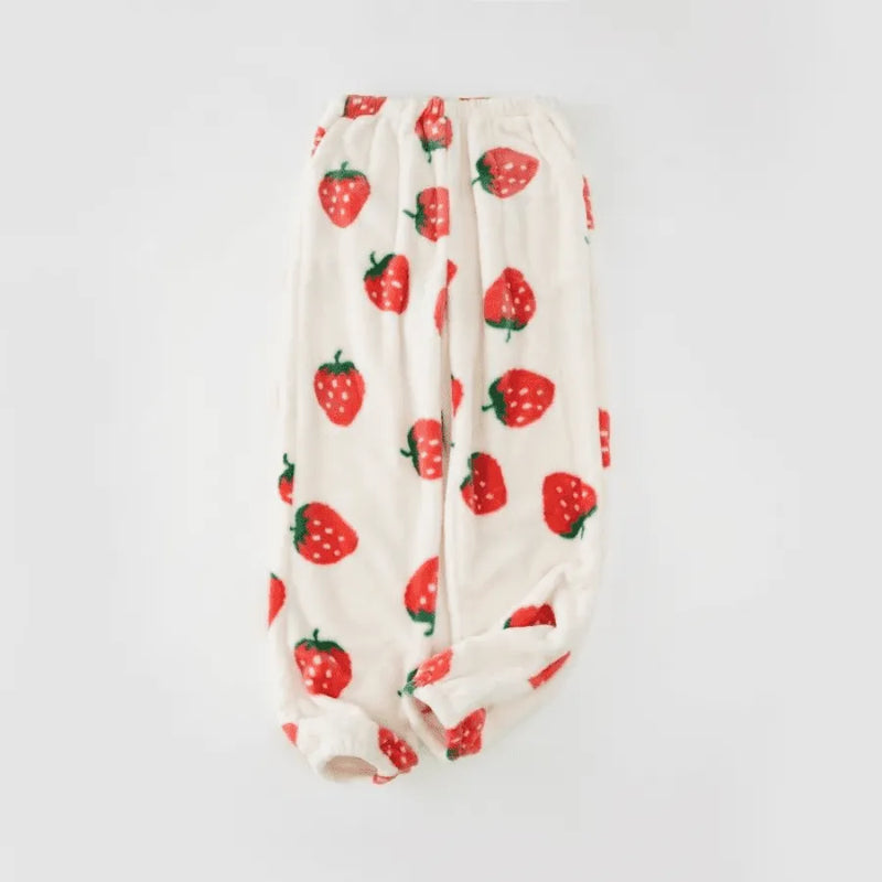Calça De Pijama Peluciada Dreamy Nights - Cintura Elástica | Quentinha, Macia e Super Confortável