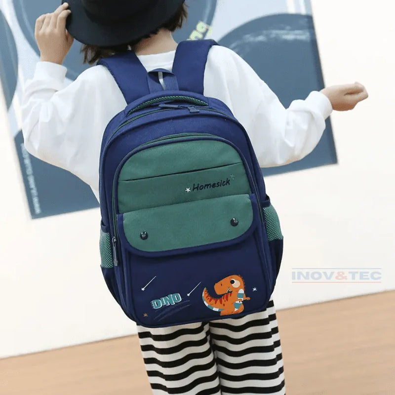 Mochila Infantil Dinossauros e Unicórnios - Volta às Aulas de Estilo Único