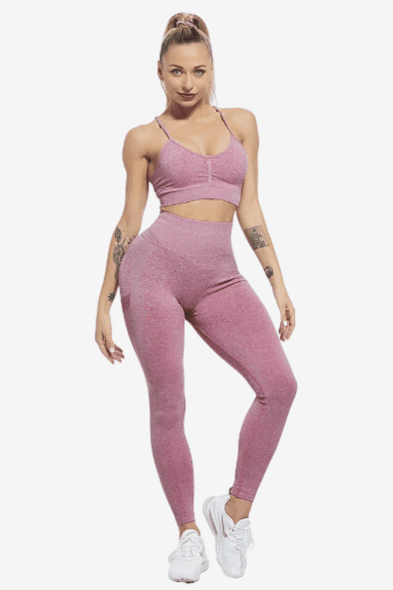 Kit 2 Calça Legging Modeladora Empina Bumbum com Técnologia Sem Costura Fiorella [COMPRE 1 LEVE 2]