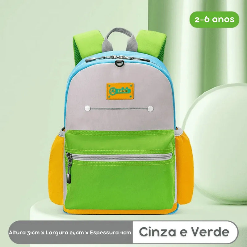 Mochila Infantil Estudo Divertido - Aprender Pode Ser Bem Mais Legal