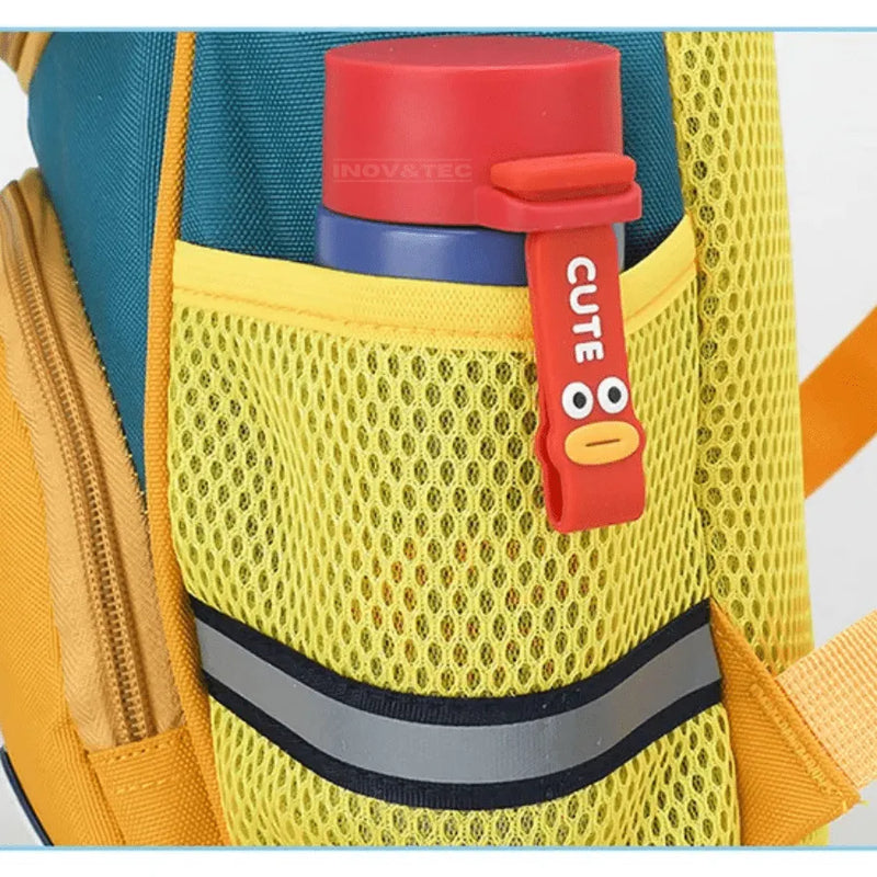 Mochila Infantil Temática Mundo dos Dinossauros - Conforto Que Parece Ser de Outro Mundo