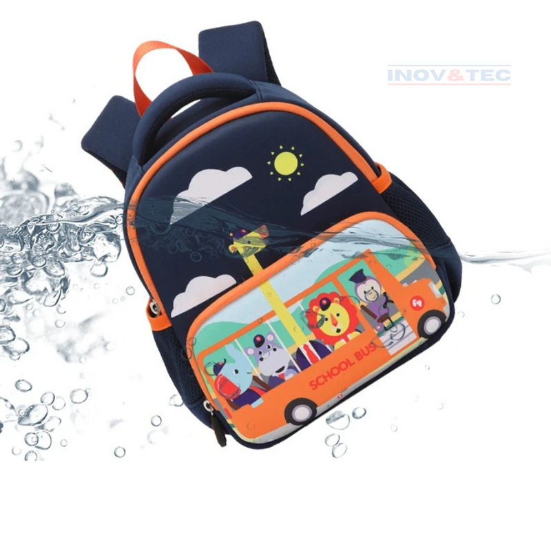 Mochila Infantil à Caminho da Escola - Desenhos Divertidos Para Seu Pequeno Sorrir