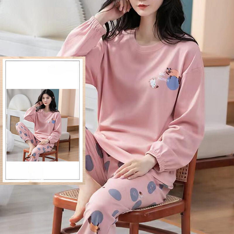 Pijama Feminino GentleTouch - Conjunto Com Calça e Camisa Longa em Tecido Lightness | Macio, Confortável e Quentinho