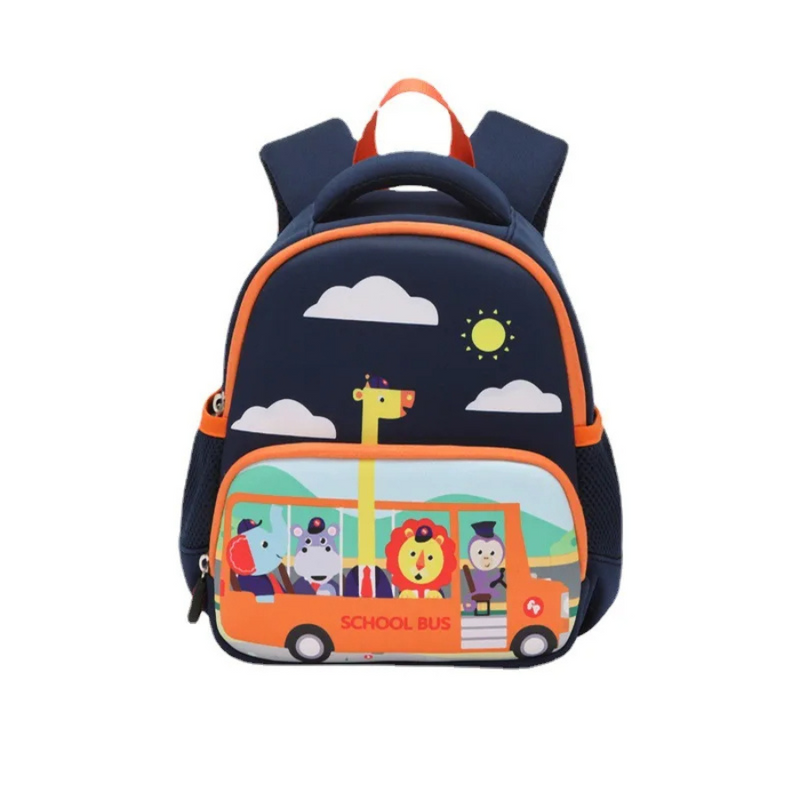 Mochila Infantil à Caminho da Escola - Desenhos Divertidos Para Seu Pequeno Sorrir
