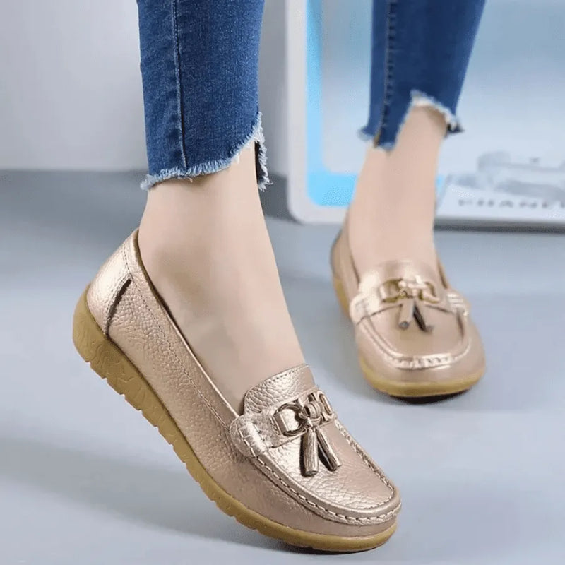 Sapatilhas Mocassins Casuais Femininas