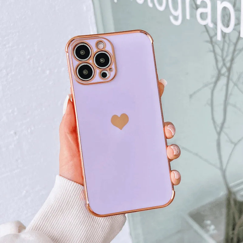 Capinha Iphone Love Heart - Case de Alta Proteção e Resistência