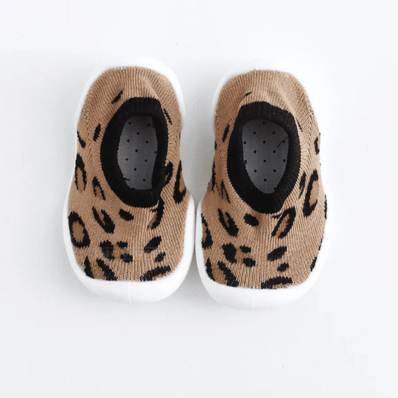 Sapatinho Meia "Baby Fashion" Para bebês e Crianças - Super Confortável, Seguro e Antiderrapante