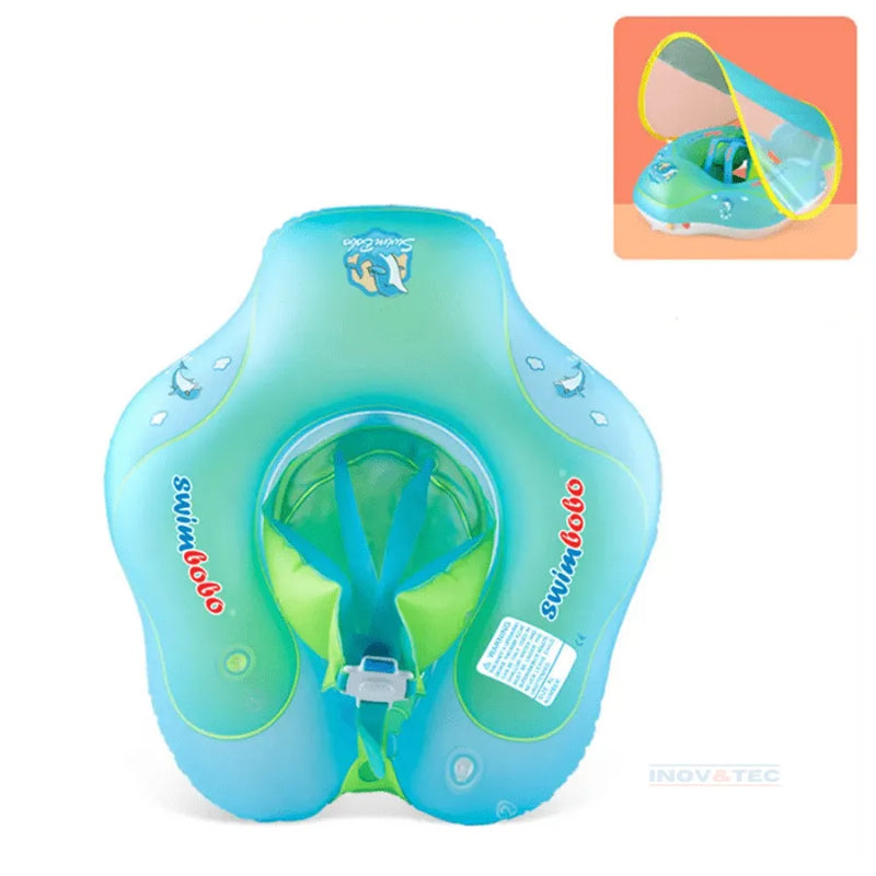 Boia Infantil Mar e Piscina Com Proteção Solar SUMMER TIME - Diversão com Segurança Garantida