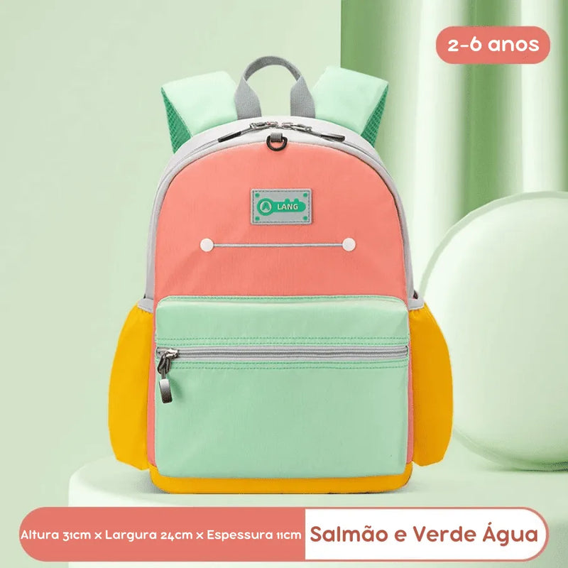 Mochila Infantil Estudo Divertido - Aprender Pode Ser Bem Mais Legal