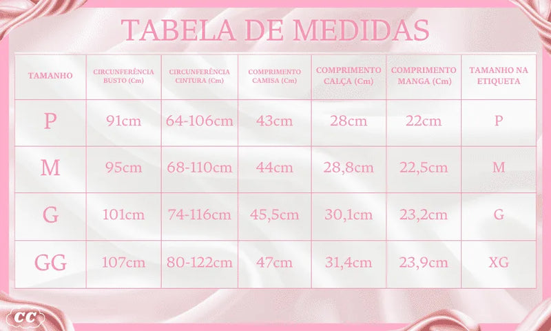 Pijama Feminino TyeDie Cozy - Conjunto BabyDoll e Shorts Fresquinho LooseFit | Tecido Super Macio e Confortável