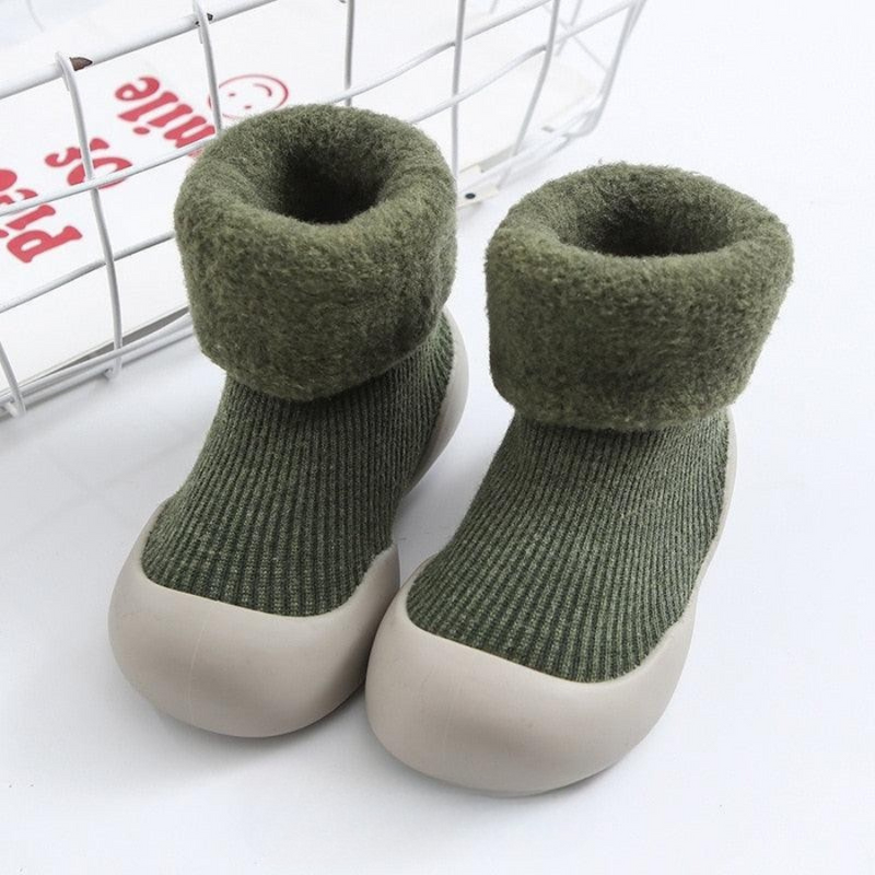 Meia de Bebês Antiderrapante para o Inverno MEU PUPILO