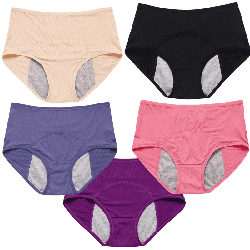 Calcinha Absorvente Protetora para Incontinência ConfortProtect [Leve 5 Pague 4 + Frete Grátis]