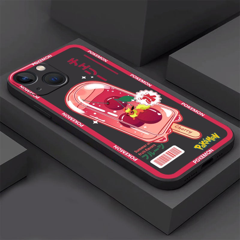 Capinha Iphone Gengar Pokemon - Case De Silicone De Alta Proteção E Resistência