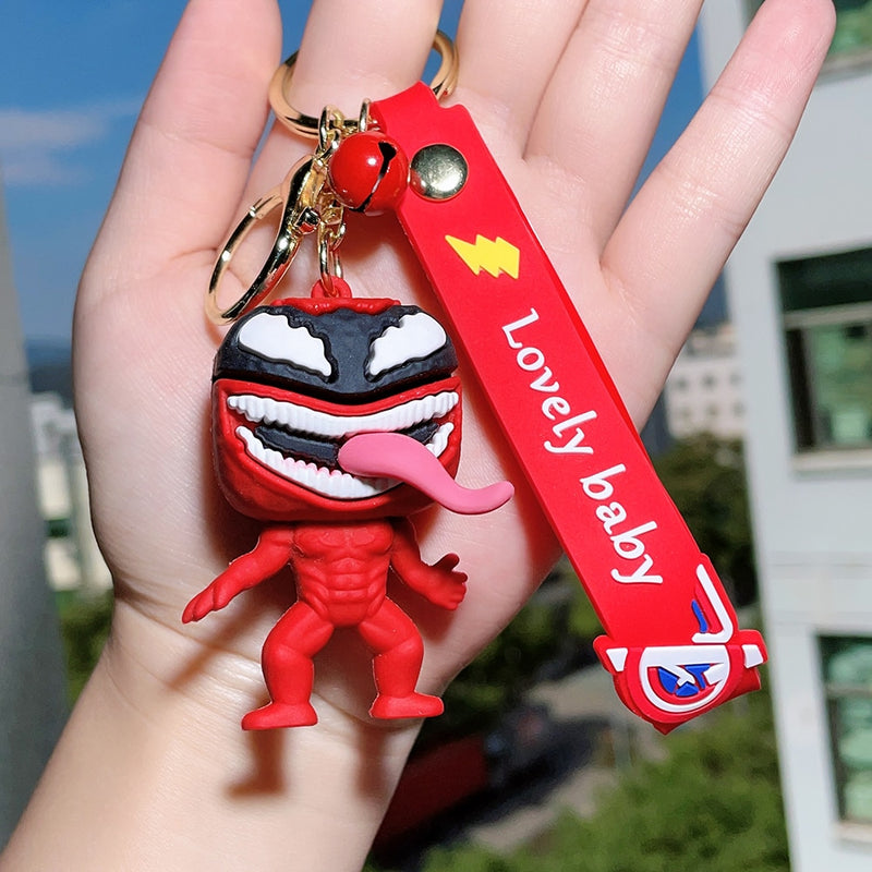 Chaveiro Super Heroes em Silicone Marvel DC Quality