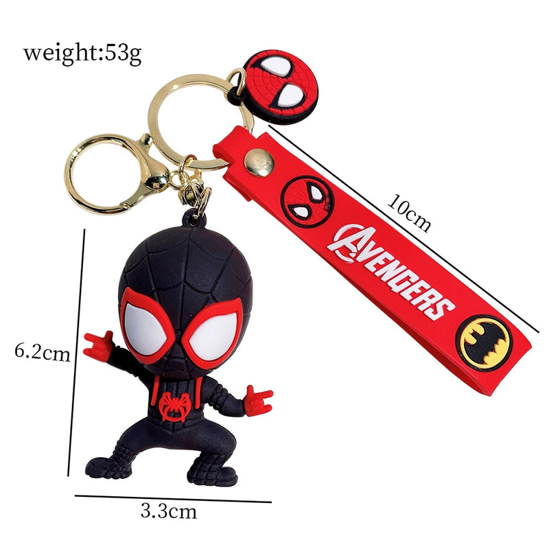Chaveiro Super Heroes em Silicone Marvel DC Quality