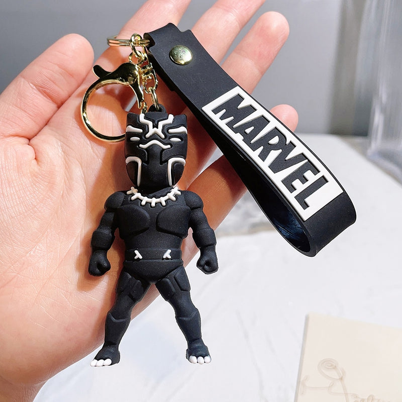 Chaveiro Super Heroes em Silicone Marvel DC Quality