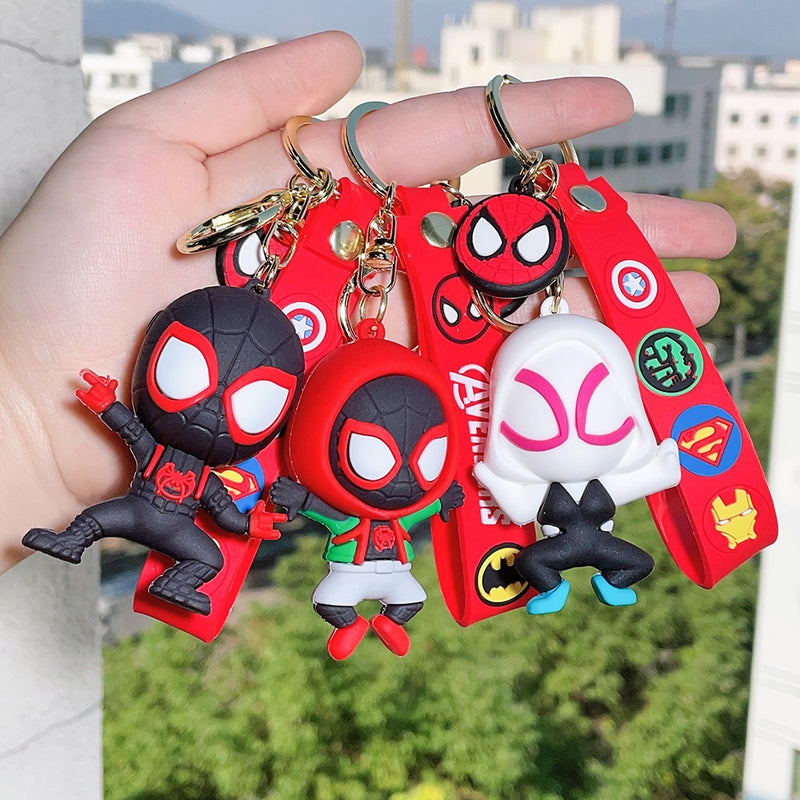 Chaveiro Super Heroes em Silicone Marvel DC Quality