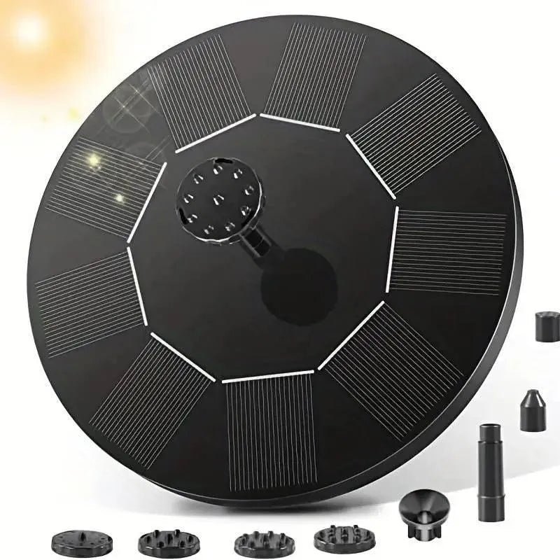 Fonte para Passáros Movido a Energia Solar e Bateria Interna