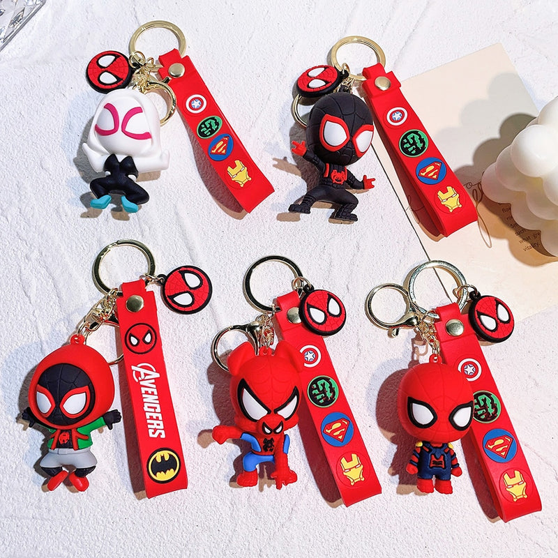 Chaveiro Super Heroes em Silicone Marvel DC Quality