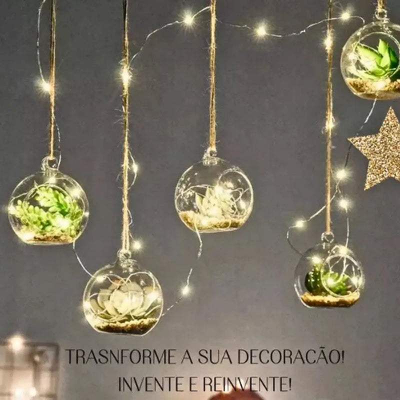 Kit com 5 Bolas em Acrílico 10cm Bubble
